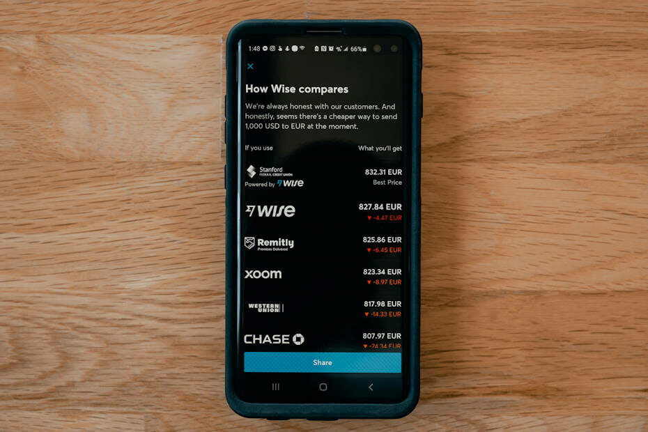 If you understand how wire transfers work, you'll understand why the pricing can be different